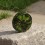 Pendentif rond vert